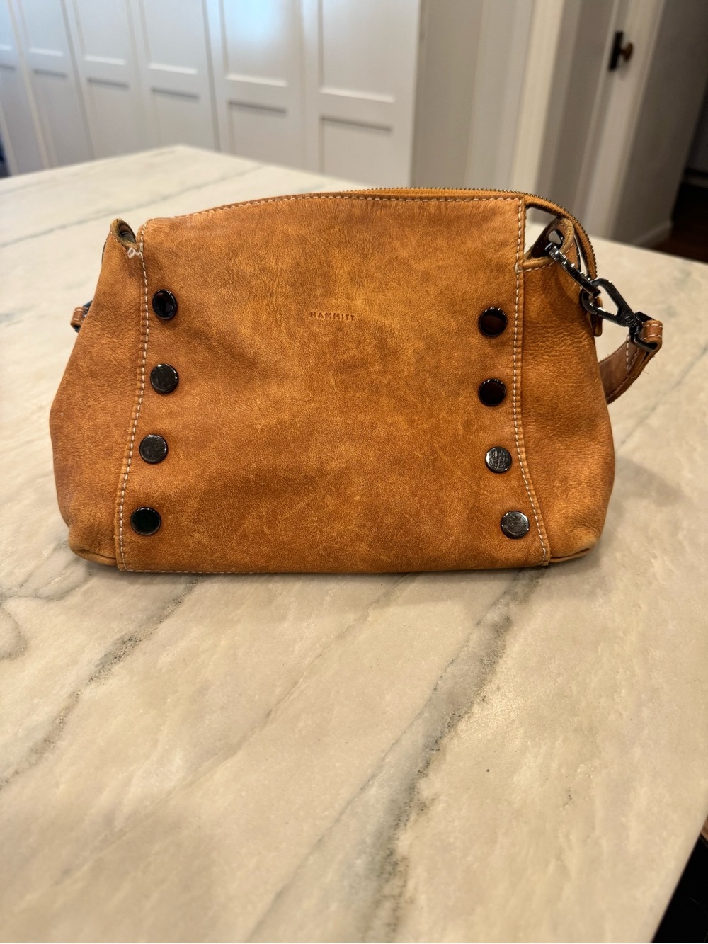 Hammitt Bryant limited release Hermosa Saddle with Contrast Stitching